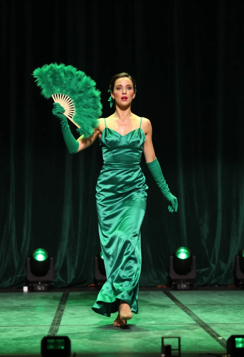 AI absinthe green sample — portrait of a woman, full-length portrait of a woman in her