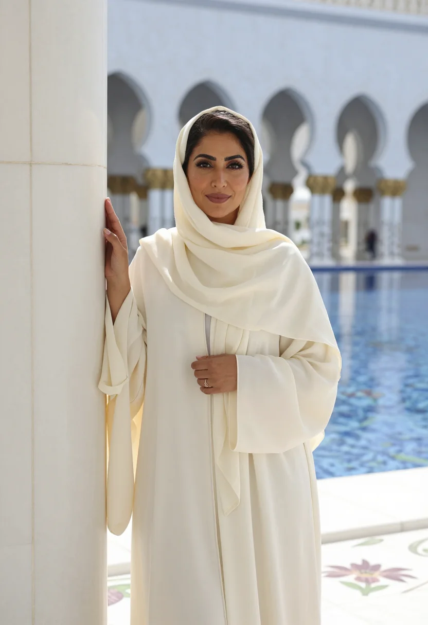 AI abu dhabi sample — portrait of a woman, half-length portrait of a Gulf-Arab wom