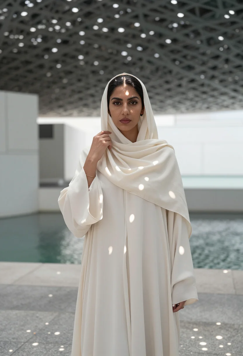 AI abu dhabi sample — portrait of a woman, half-length portrait of a Gulf-Arab wom