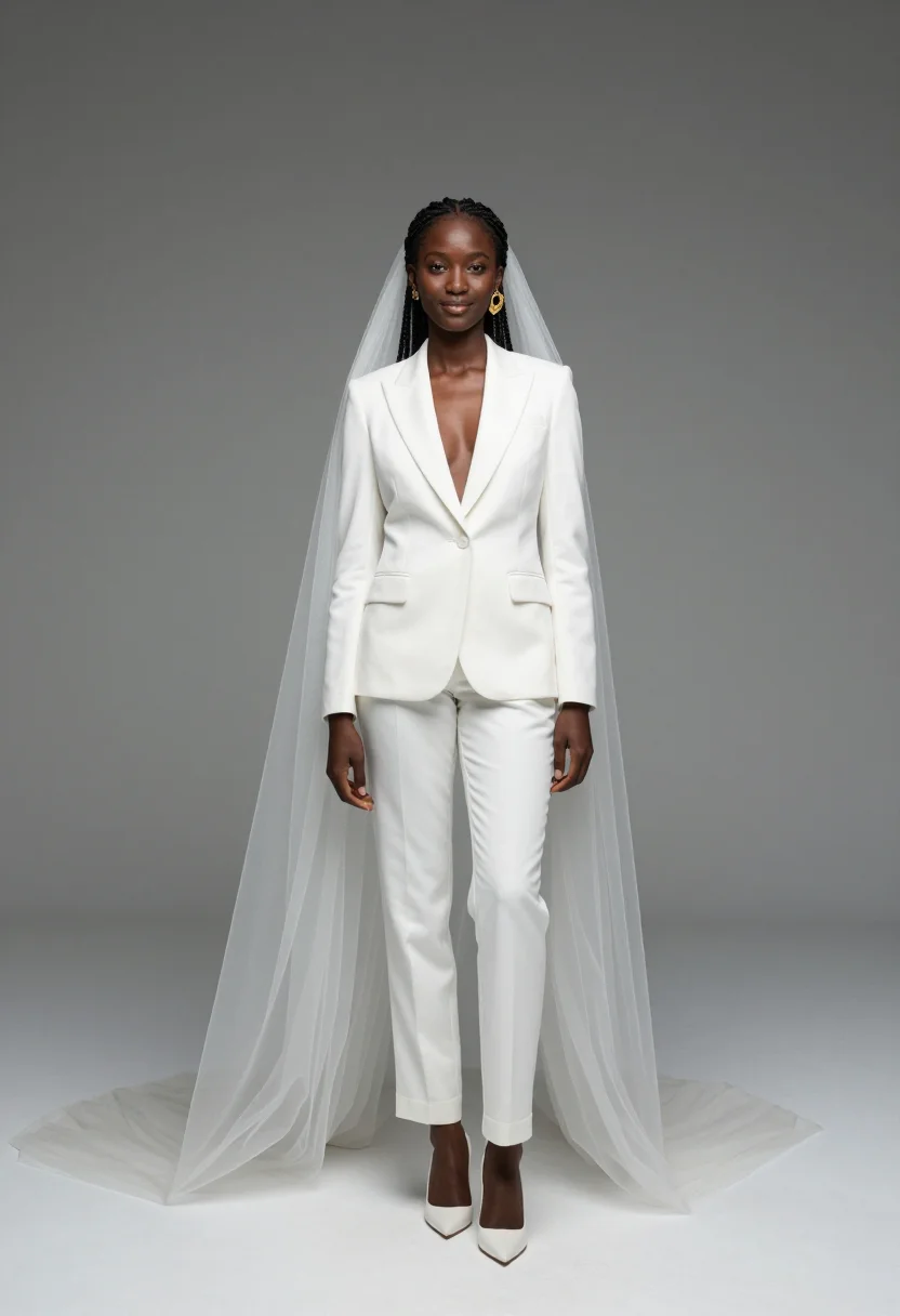 AI adut akech sample — portrait of a woman, framed full length from below chest hei