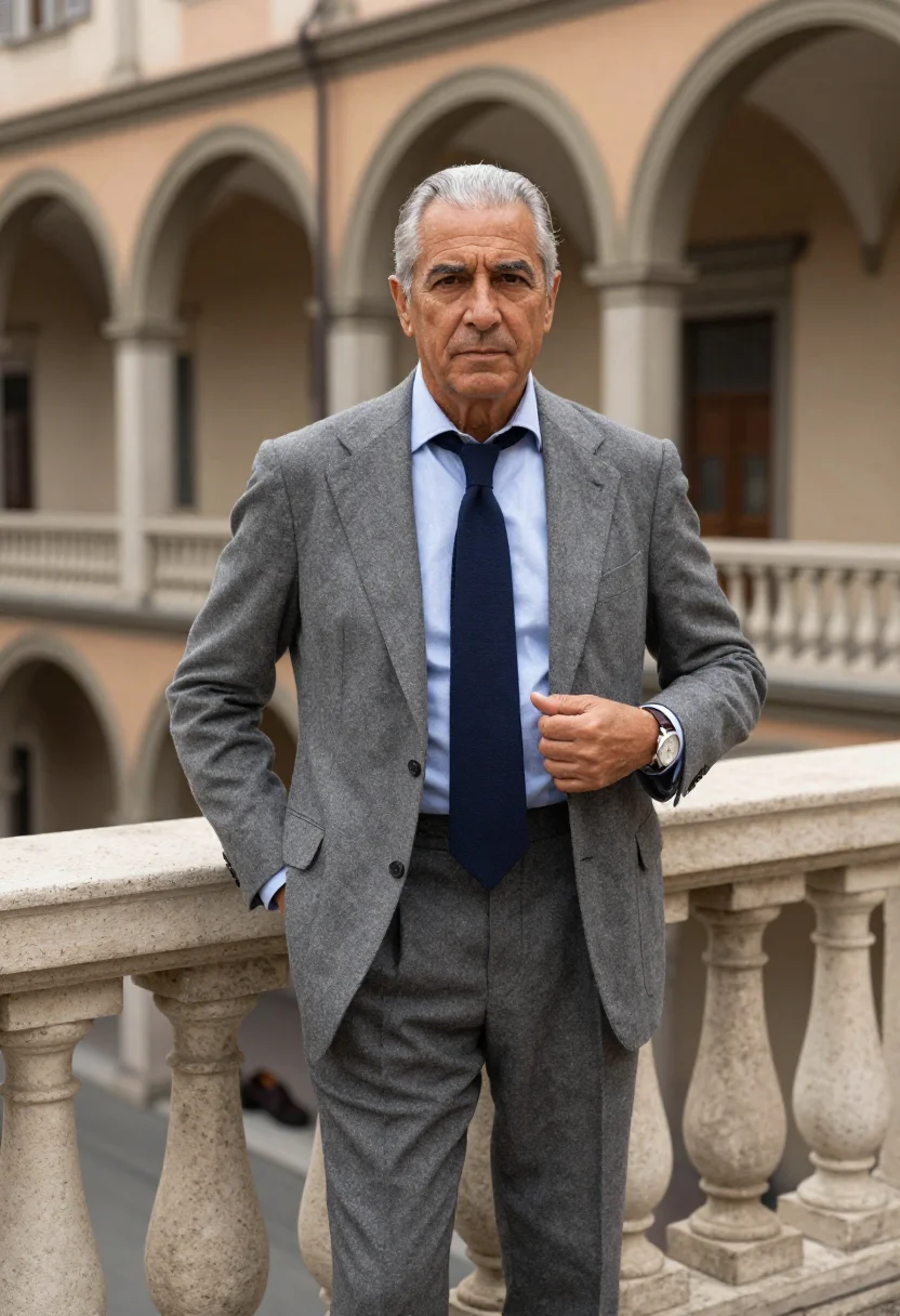 Example portrait from the AI Agnelli — Free Preview, Train Once