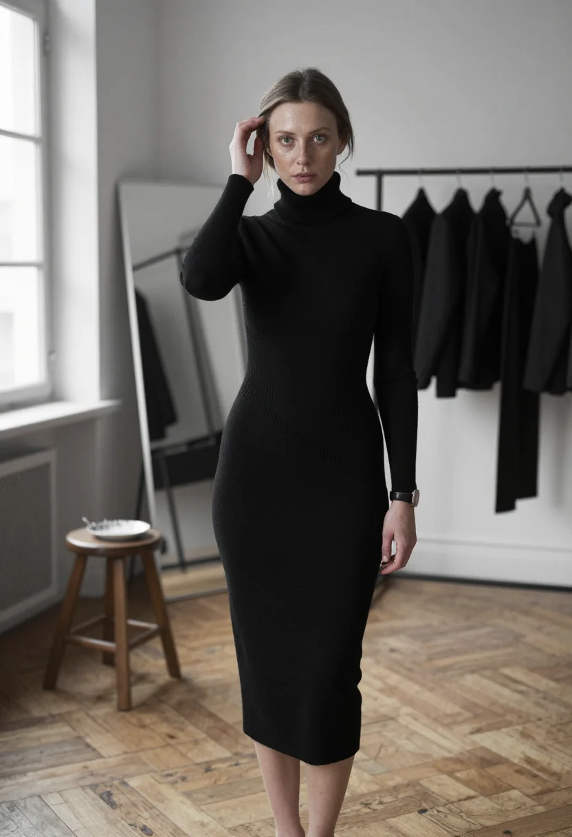 AI alaia cling sample — portrait of a woman, half-length portrait of a Western-Europ