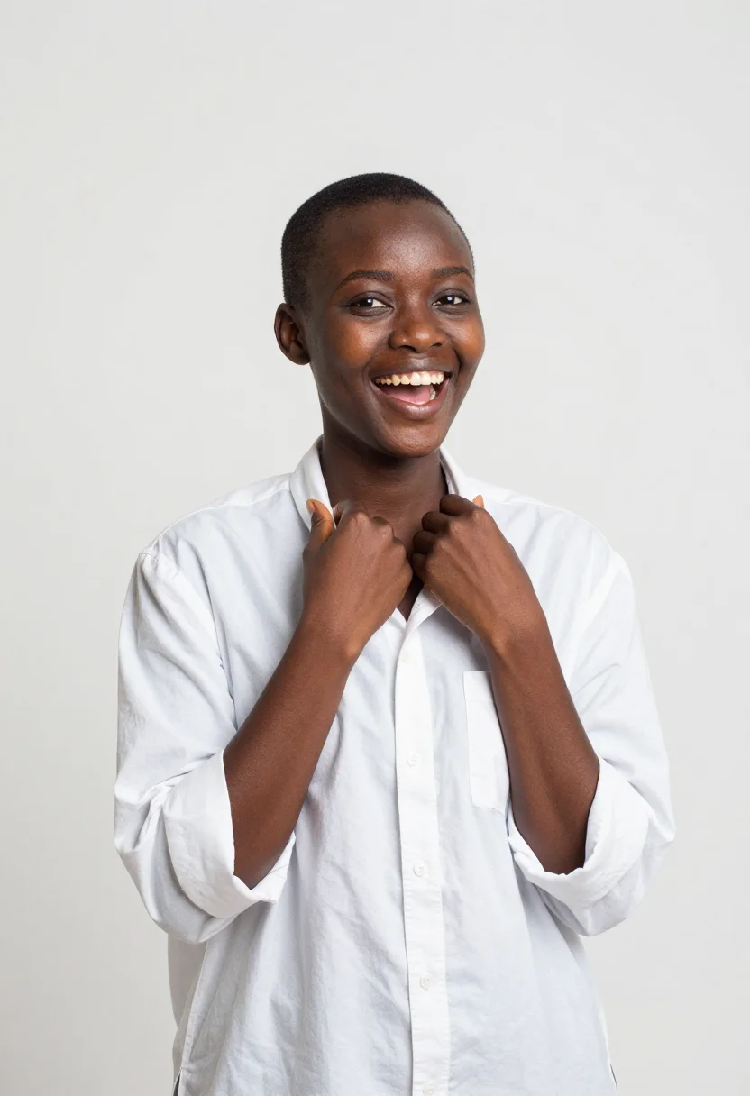 AI alek wek sample — portrait of a woman, three-quarter-length portrait of a Suda