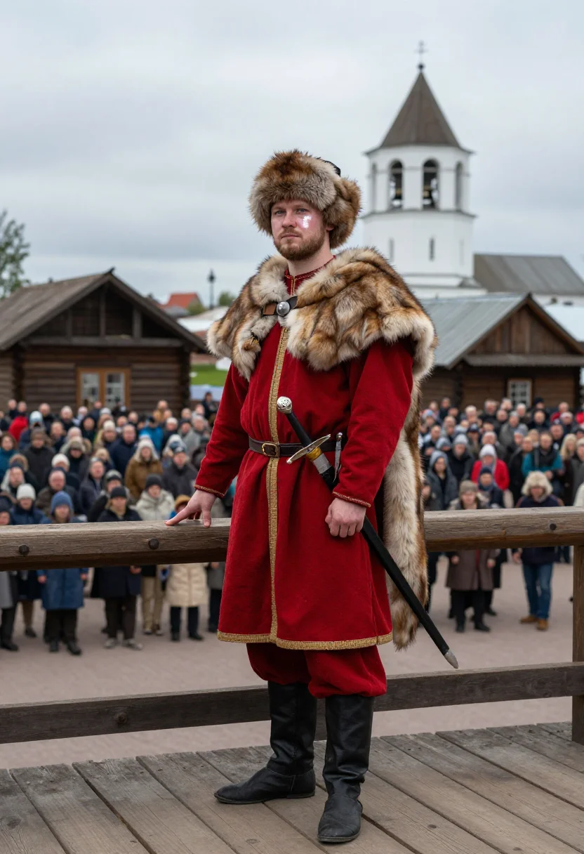 AI alexander nevsky sample — portrait of a man, full-length portrait of an Eastern-Europe