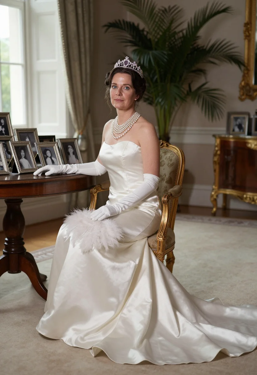 AI alexandra of denmark sample — portrait of a woman, full-length portrait of a Northern-Euro