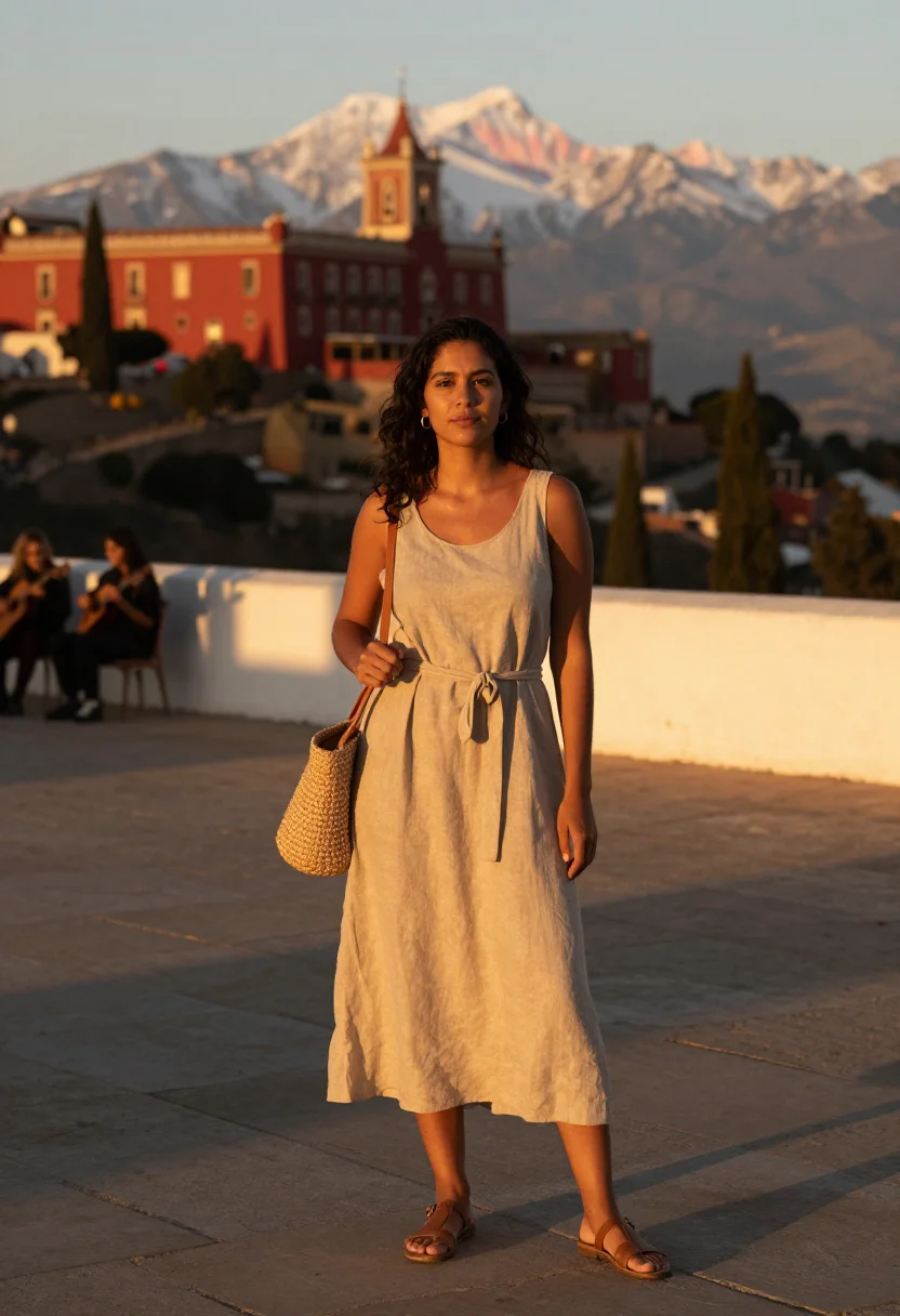 AI alhambra sample — portrait of a woman, full-length portrait of a Brazilian wom