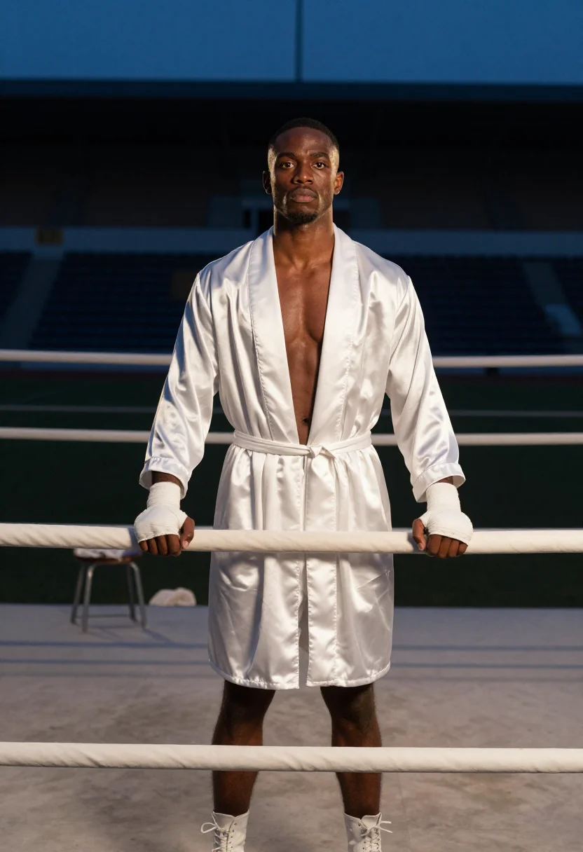 AI ali sample — portrait of a man, close half-length portrait of a Black Ame
