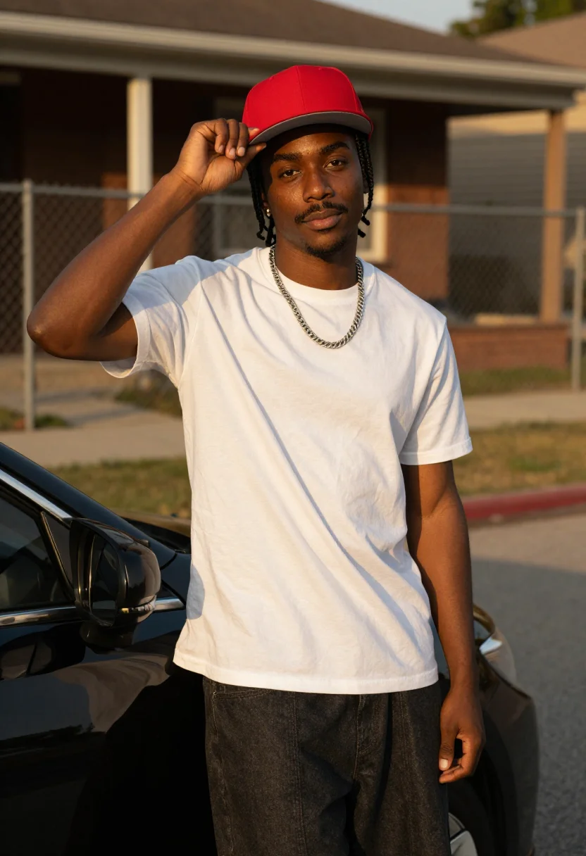 AI allen iverson 2001 sample — portrait of a man, close half-length portrait of a man of Af