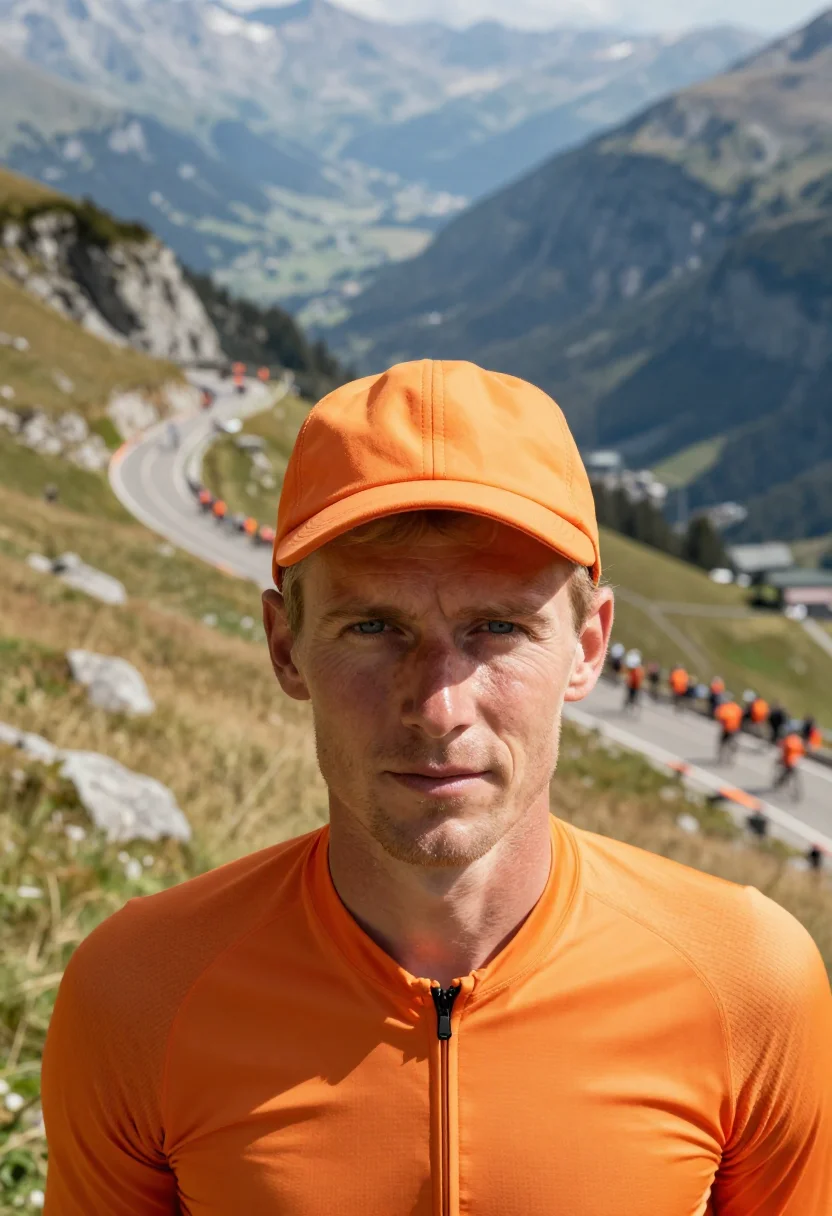 Alpe D Huez Dutch Corner Orange