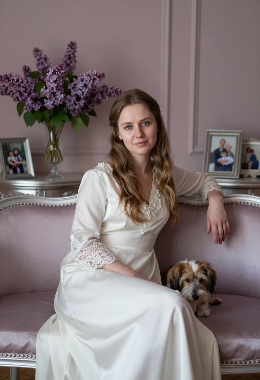 AI anastasia romanov sample — portrait of a woman, three-quarter-length portrait of a Russ