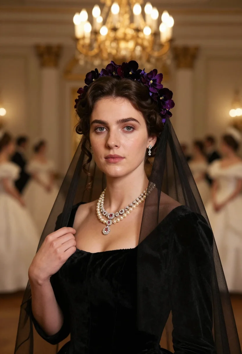 AI anna karenina sample — portrait of a woman, head-and-shoulders portrait of a Wester