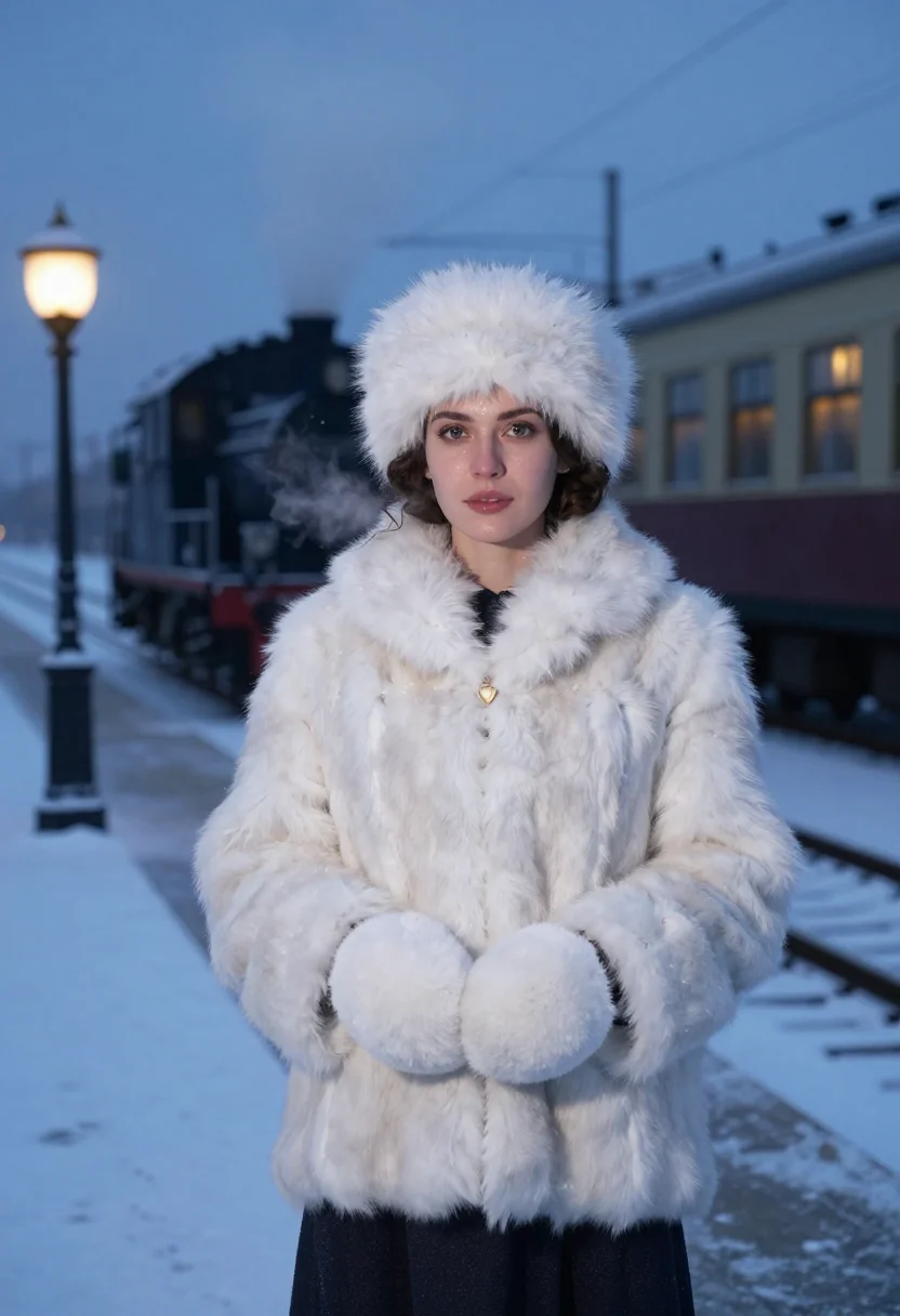 AI anna karenina sample — portrait of a woman, three-quarter-length portrait of a West