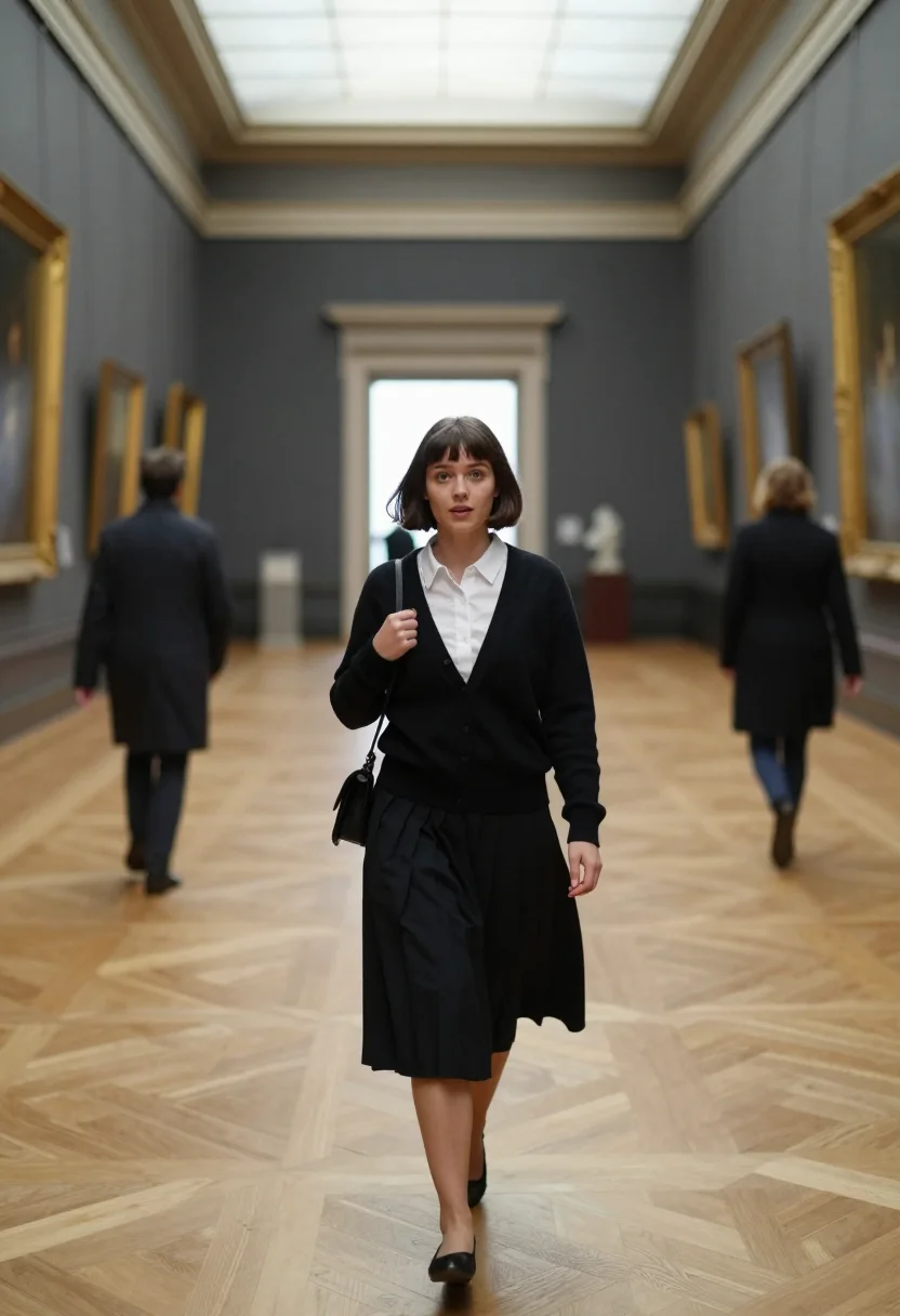 AI anna karina sample — portrait of a woman, full-length portrait of a Danish woman