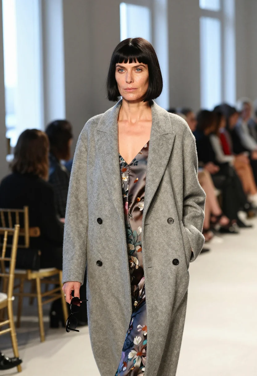 AI anna wintour sample — portrait of a woman, half-length portrait of a Western Europ