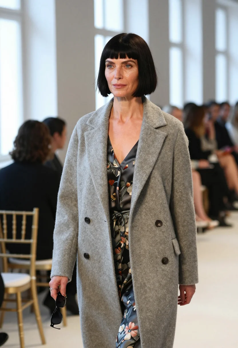 AI anna wintour sample — portrait of a woman, close half-length portrait of a Western