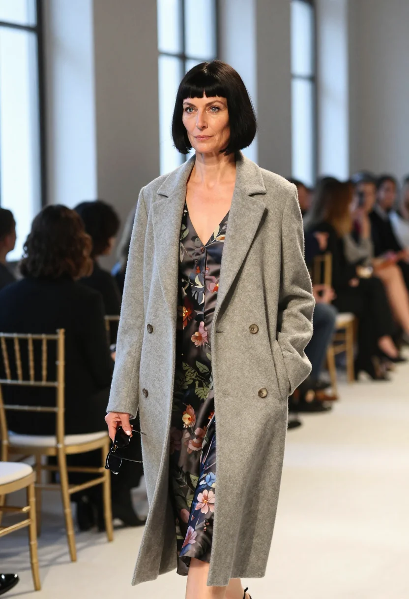 AI anna wintour sample — portrait of a woman, three-quarter-length portrait of a West
