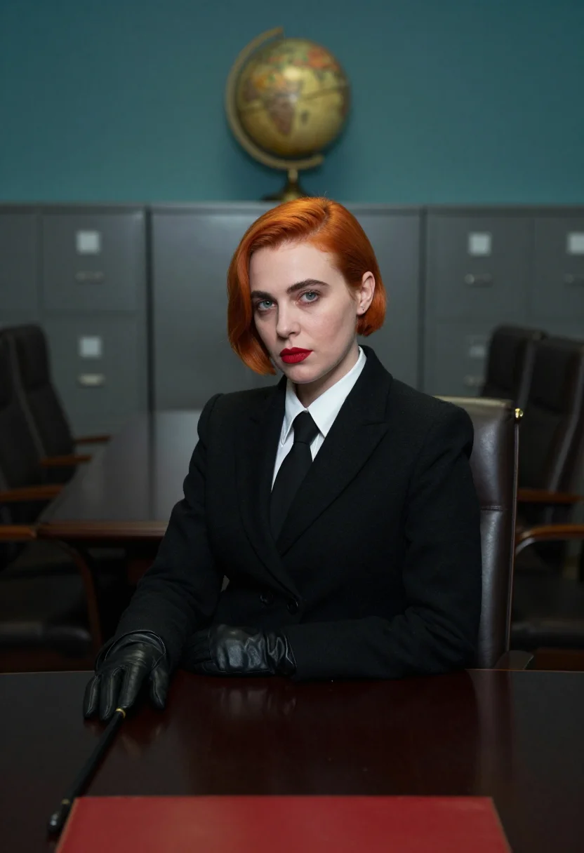 AI annie lennox sample — portrait of a woman, half-length portrait of a woman of Scot