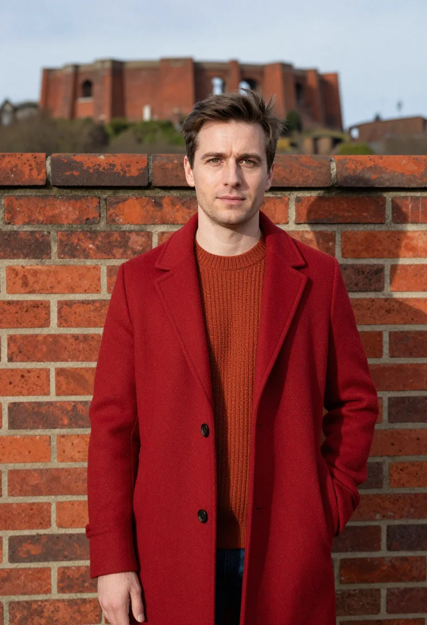 AI antananarivo architect highland brick red sample — portrait of a man, an architect in his mid-forties of French
