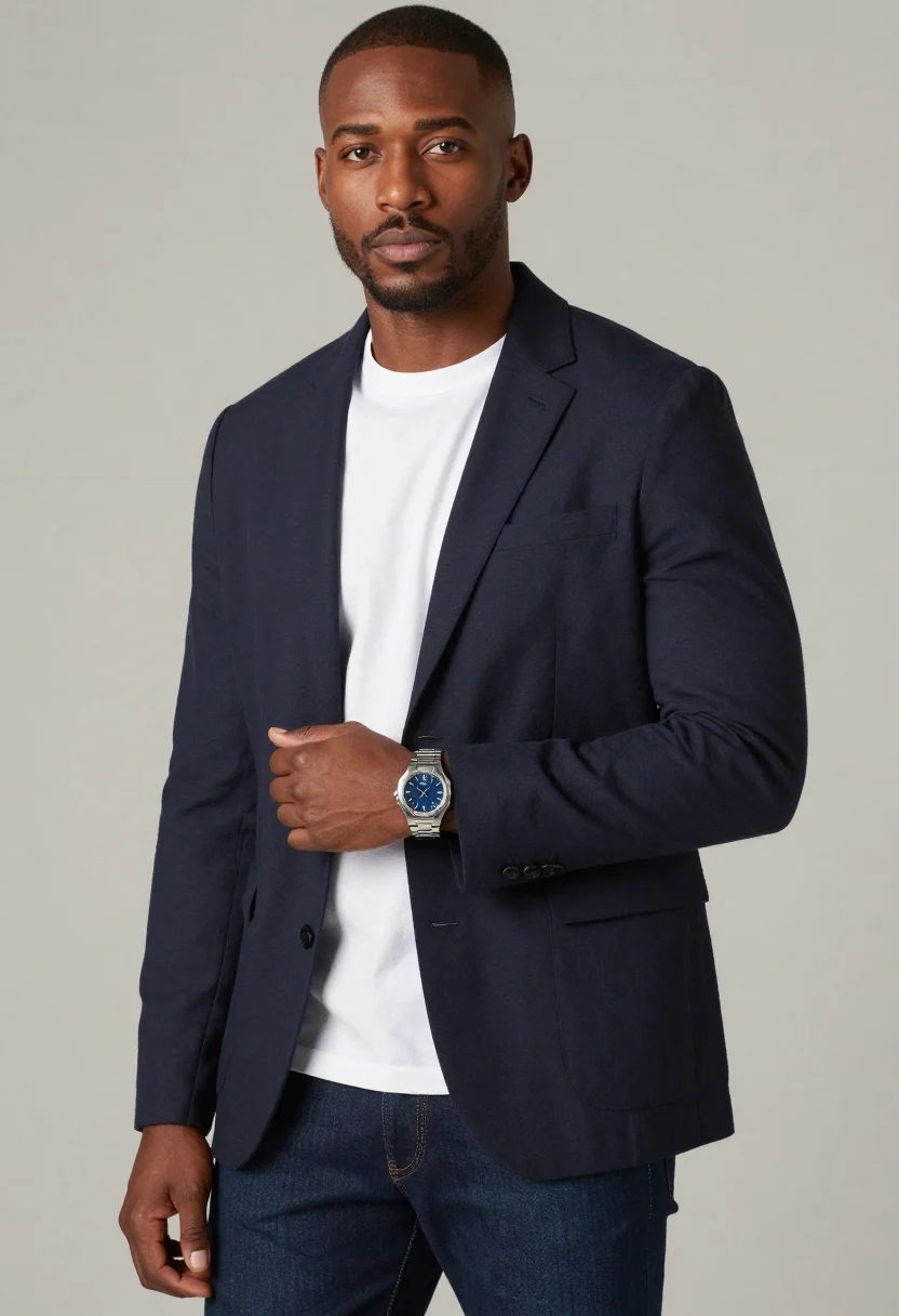 AI ap royal oak sample — portrait of a man, half-length portrait of a Black American