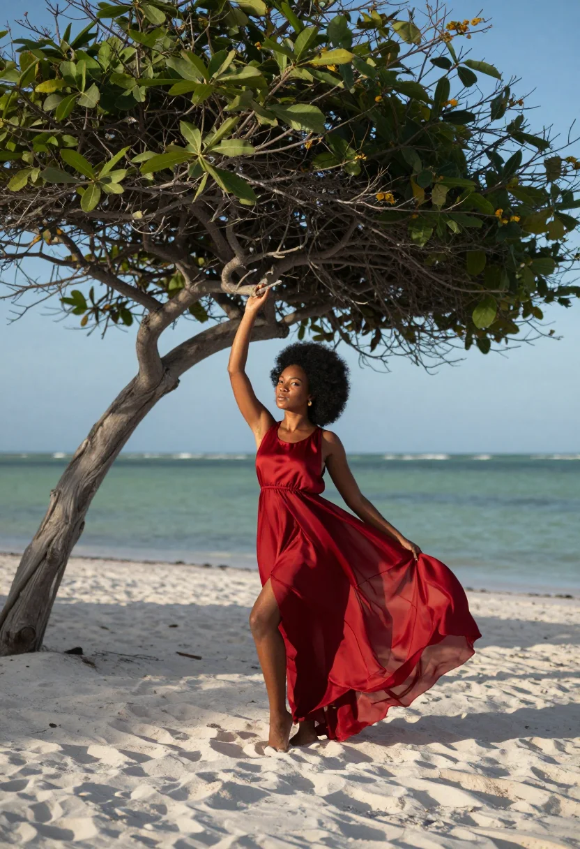 Example portrait from the AI Aruba — Free Preview, Train Once