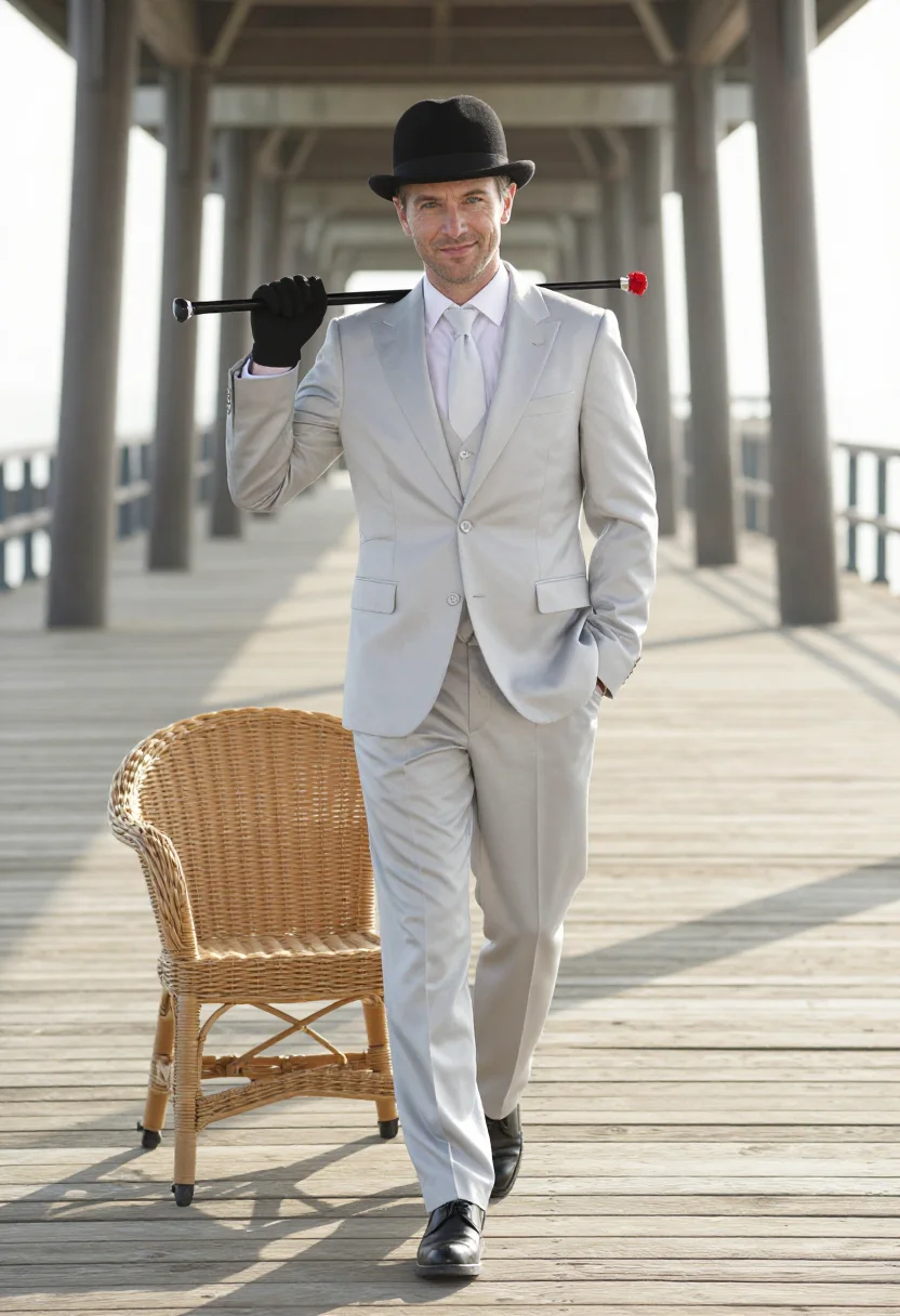 AI atlantic city boss sample — portrait of a man, full-length portrait of a Western-Europea