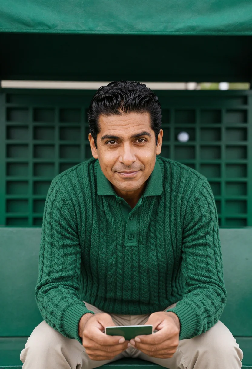 AI augusta green sample — portrait of a man, close portrait from the chest up of a Lat