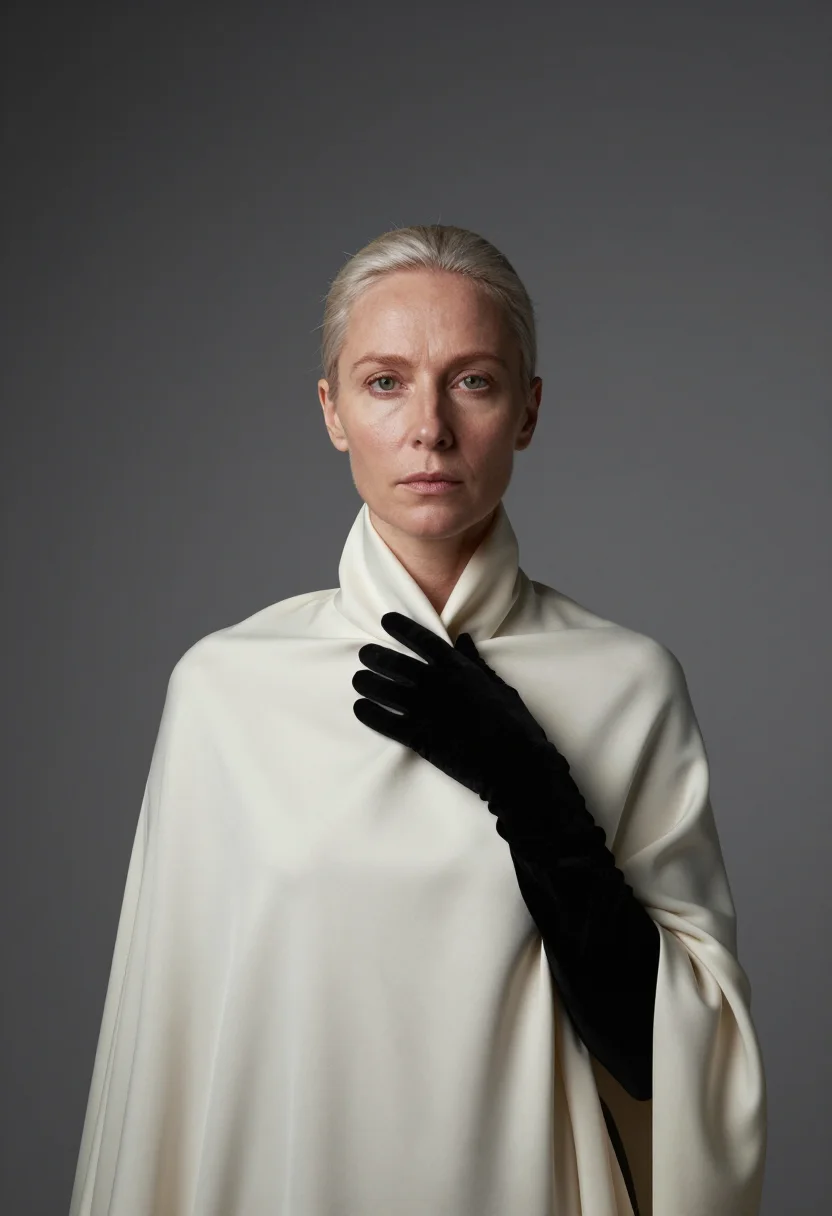 AI balenciaga gazar sample — portrait of a woman, tight head-and-shoulders portrait of a