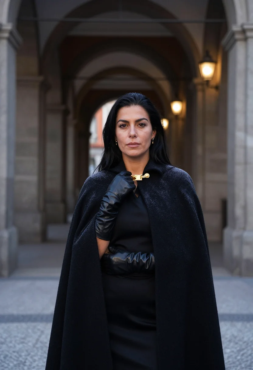 AI balenciaga reyes sample — portrait of a woman, close portrait of a Spanish woman with