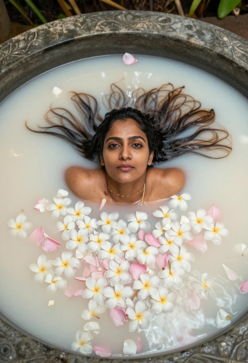 AI bali sample — portrait of a woman, shoulders-up portrait of a South-Asian