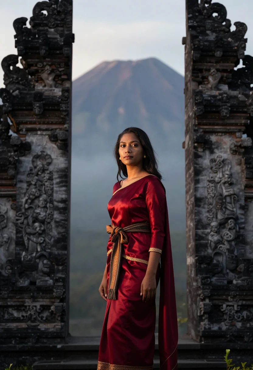 Example portrait from the AI Bali — Free Preview, Train Once