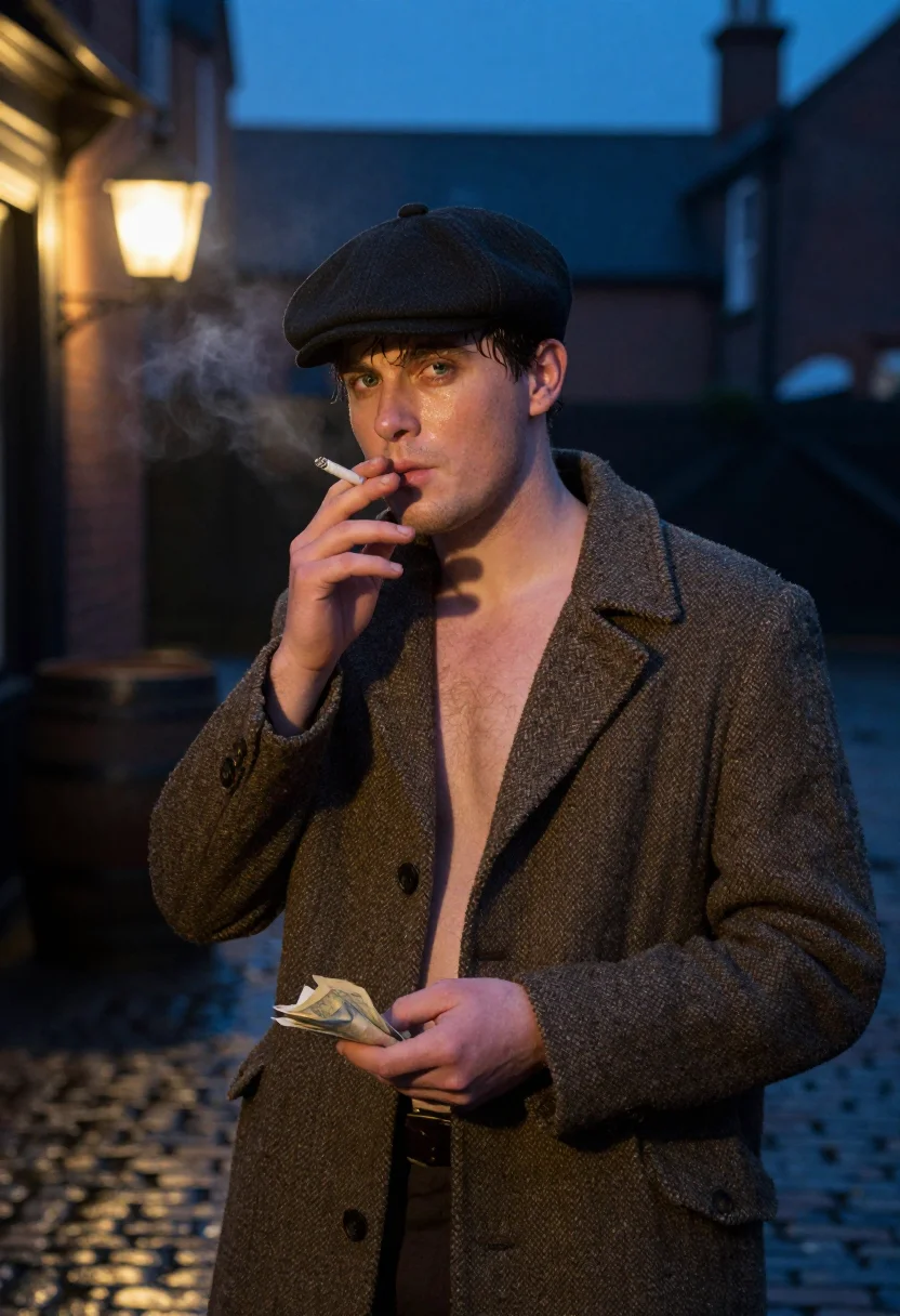 AI bareknuckle boxer sample — portrait of a man, chest-up three-quarter portrait of a pale