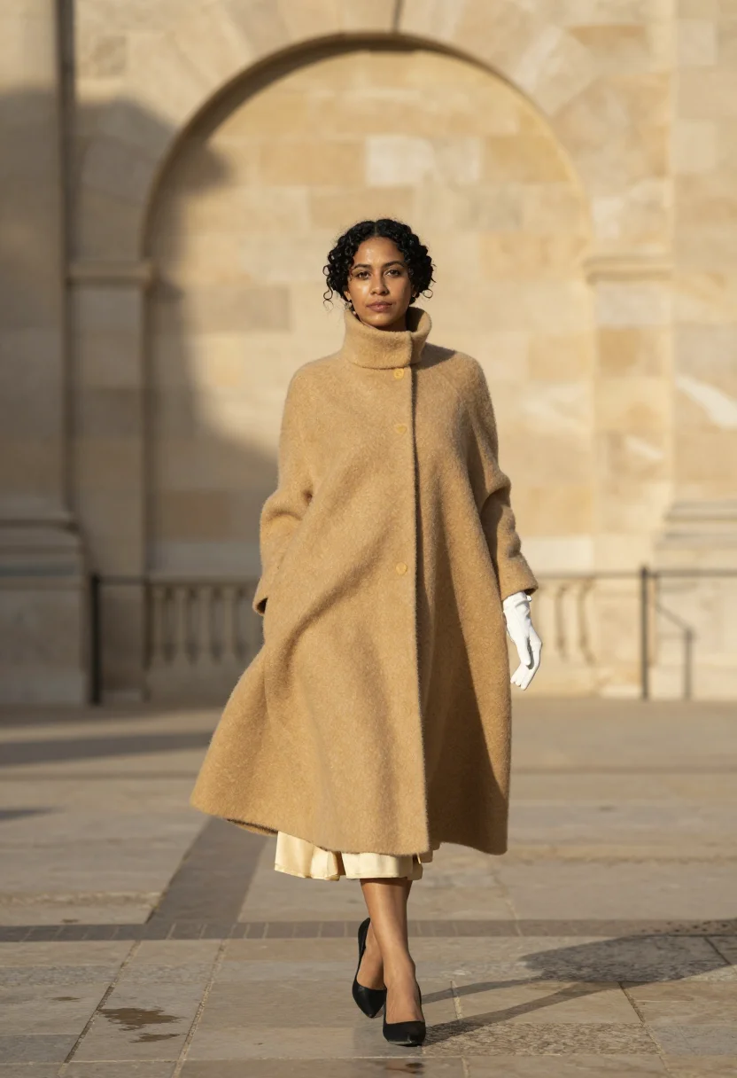 AI bath stone sample — portrait of a woman, a woman in her twenties with warm olive