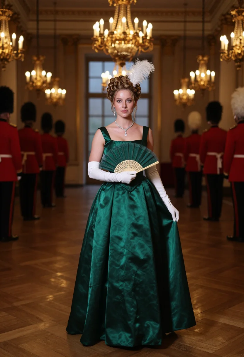 AI becky sharp sample — portrait of a woman, a Western-European woman in her mid-twe