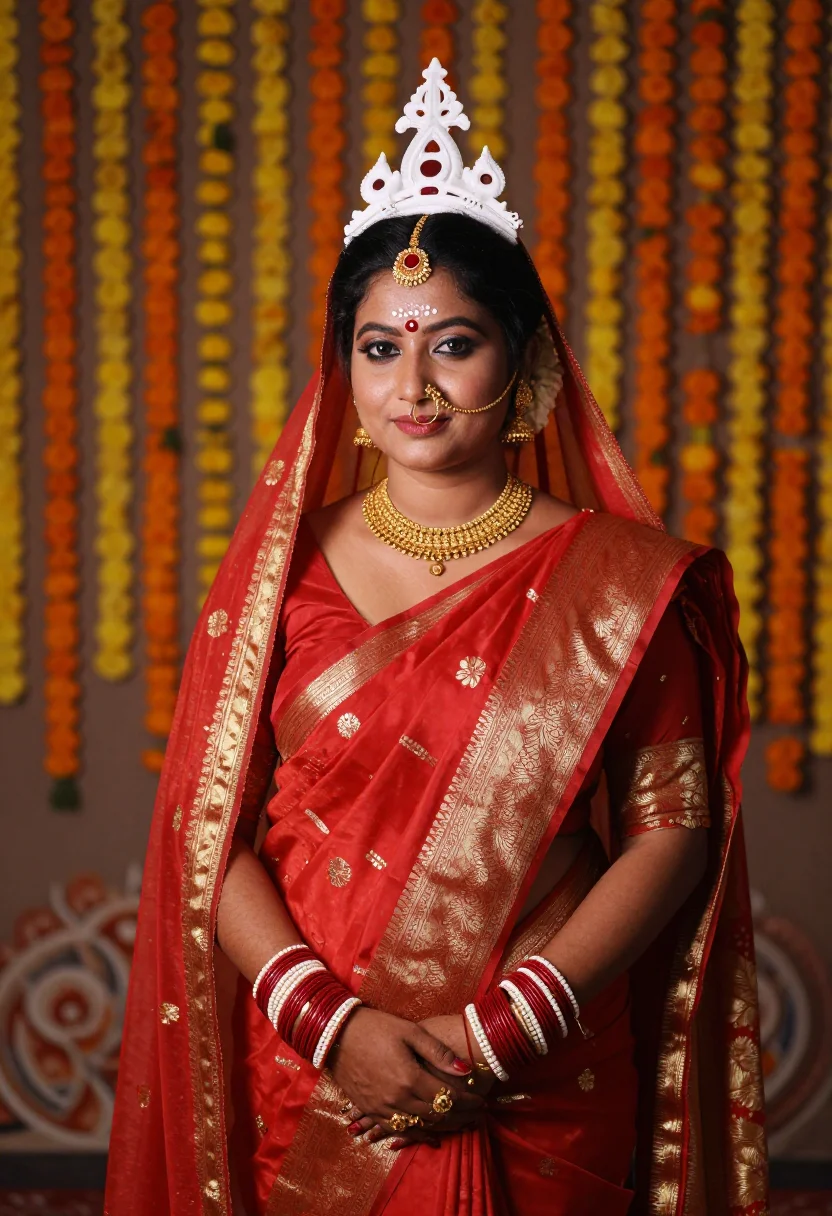 Example portrait from the AI Bengali — 9 Photos in 45 Seconds