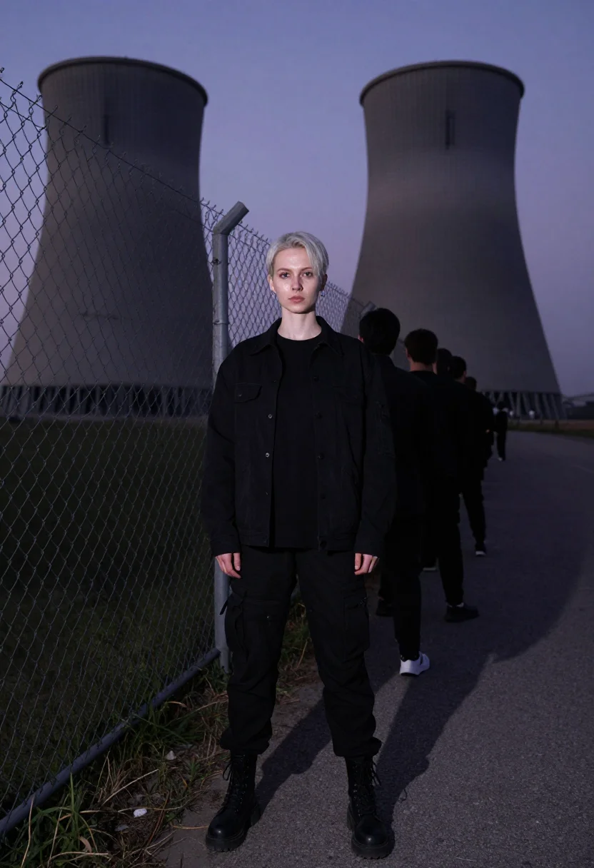 Example portrait from the AI Berghain Queue — Free Preview, Train Once