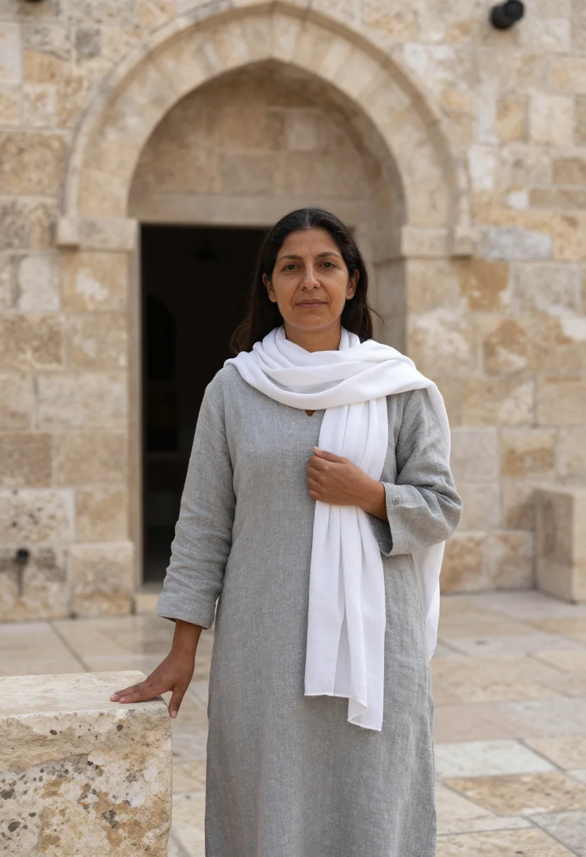 AI bethlehem sample — portrait of a woman, half-length portrait of a Latin America