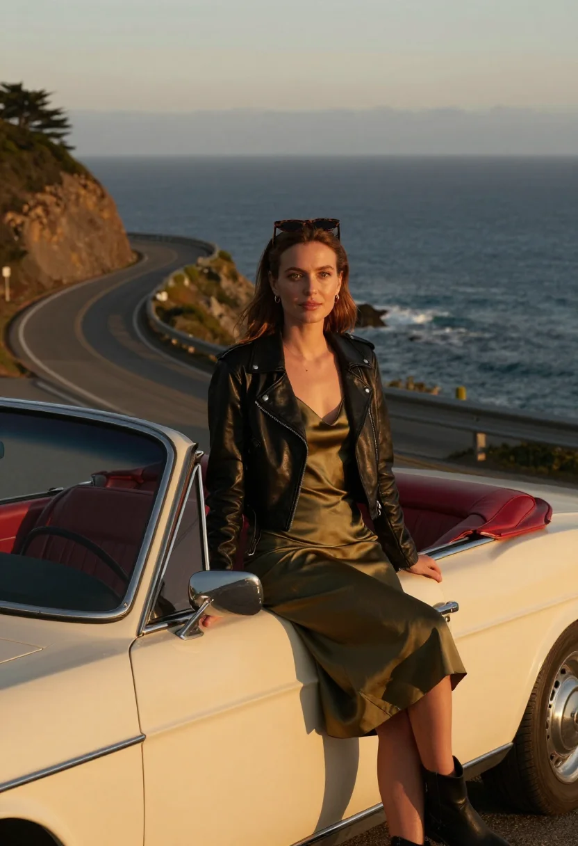 AI big sur sample — portrait of a woman, full-length portrait of a Western-Europ