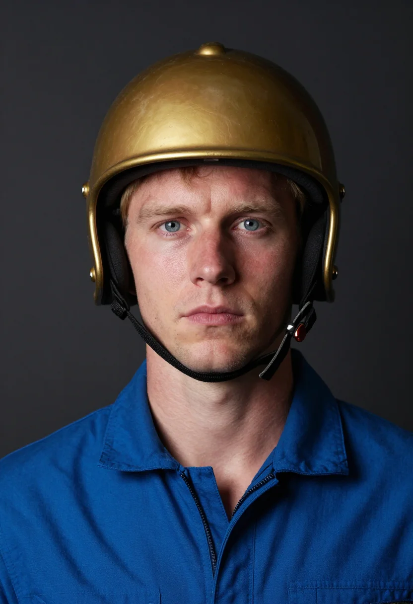 AI blue angels sample — portrait of a man, head-and-shoulders portrait of a Western-