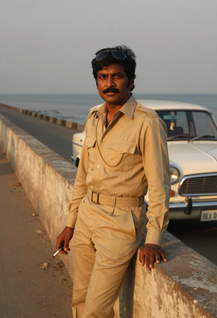 Example portrait from the AI Bombay Don — Free Preview, Train Once