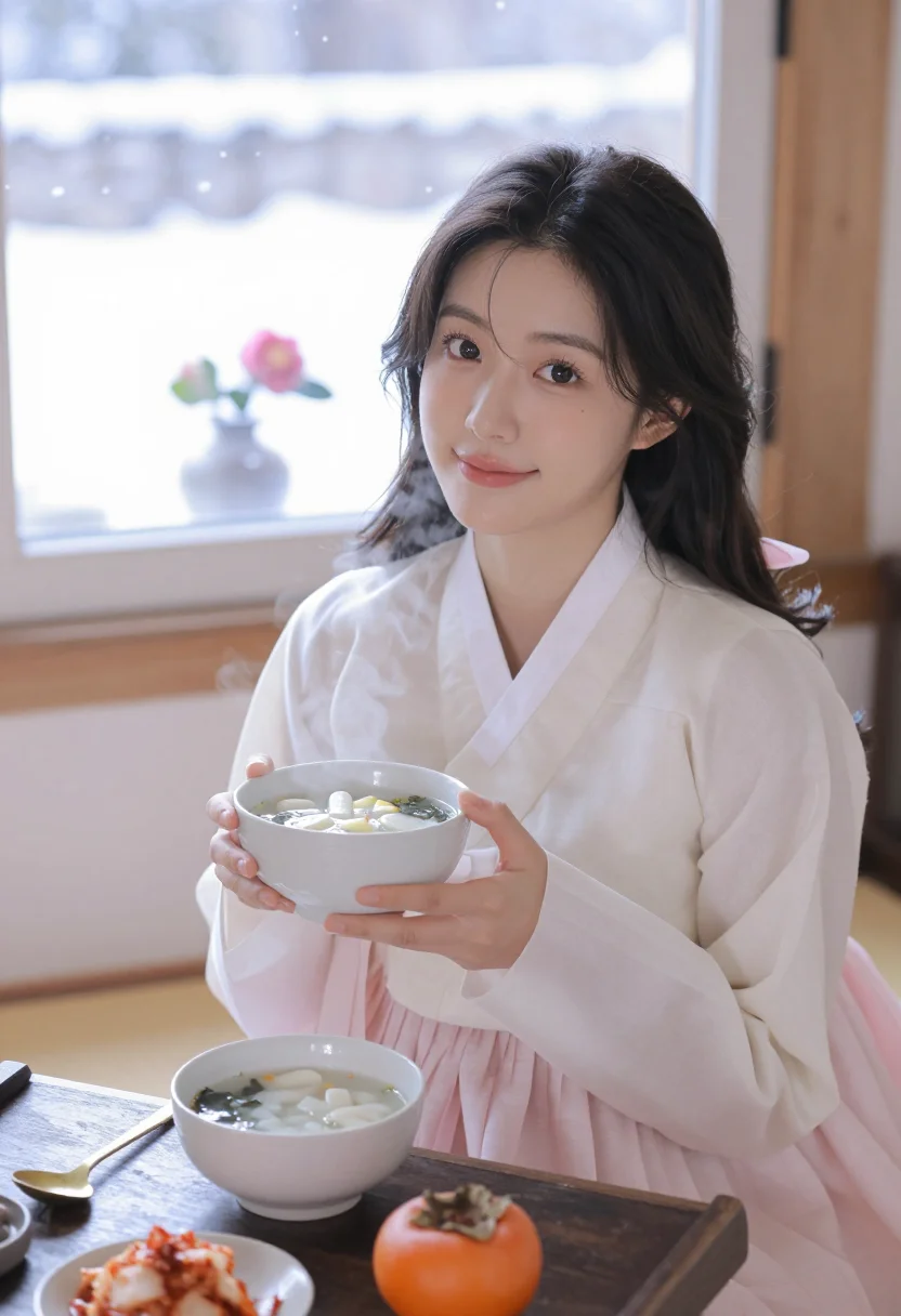 AI bosingak bell seoul sample — portrait of a woman, head-and-shoulders portrait of a Korean