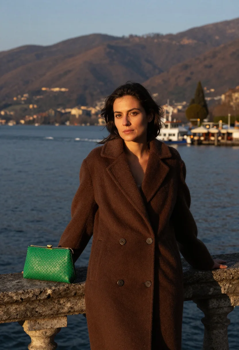 AI bottega intrecciato sample — portrait of a woman, three-quarter-length portrait of a Nort