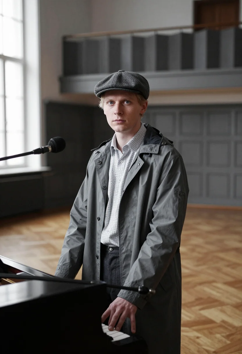 AI bowie thin white duke sample — portrait of a man, half-length portrait of a Western-Europea