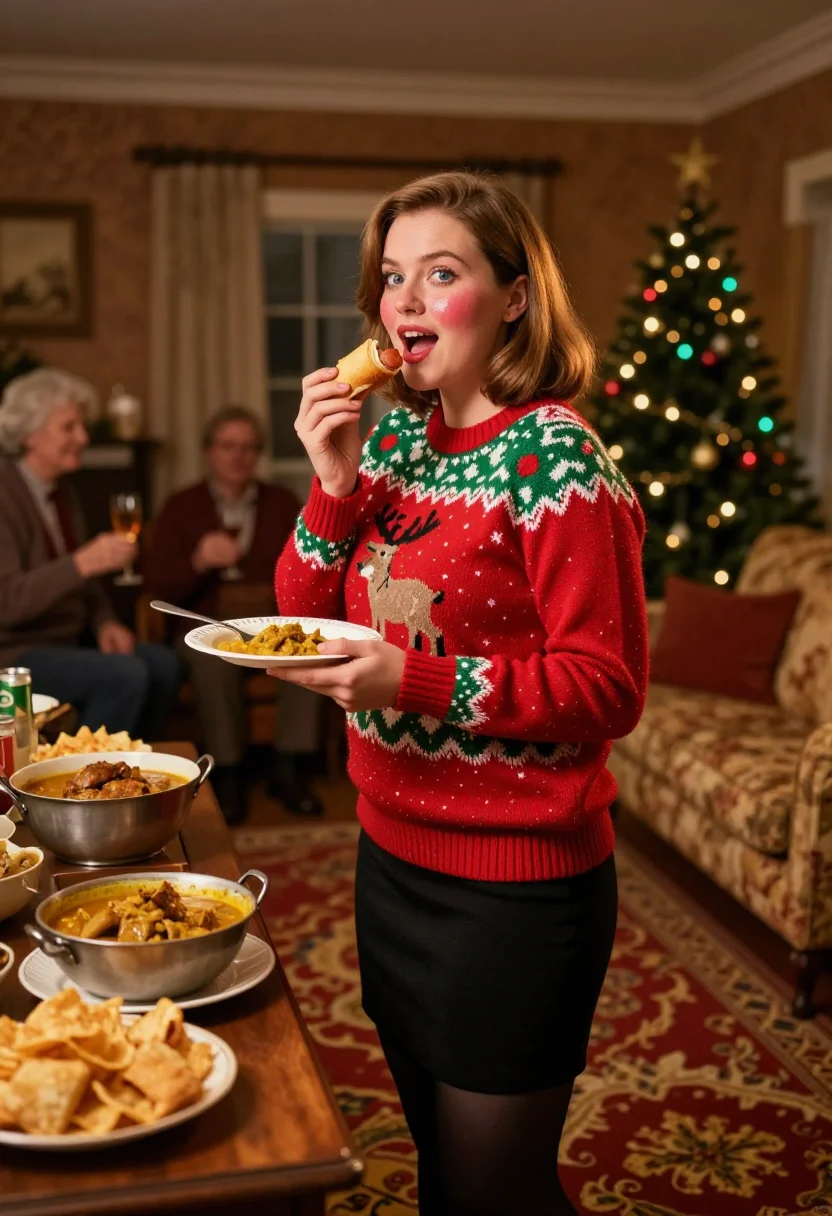 AI bridget jones sample — portrait of a woman, half-length portrait of a woman in her