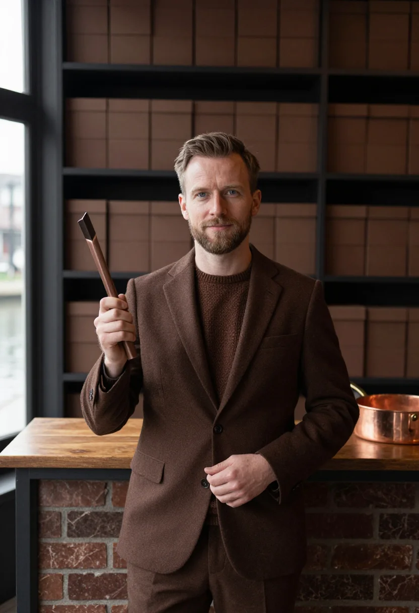 Example portrait from the AI Bruges Chocolate — Free Preview, Train Once