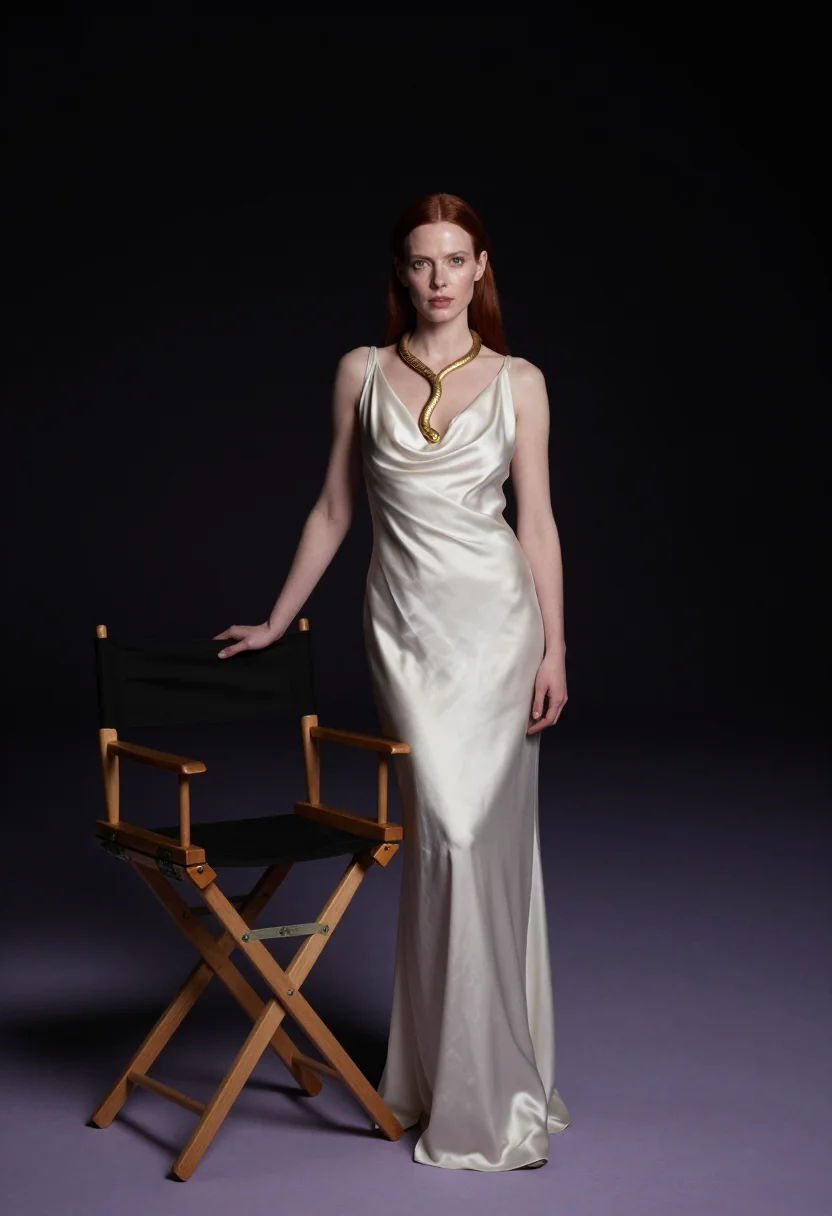 AI bulgari serpenti sample — portrait of a woman, full-length portrait of a Western-Europ