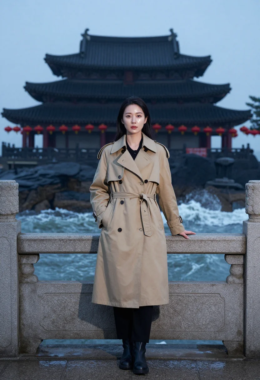 AI busan sample — portrait of a woman, full-length portrait of a Korean woman