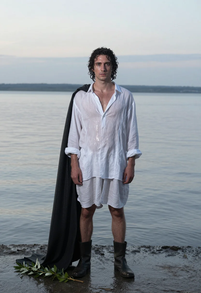 AI byron sample — portrait of a man, full-length portrait of a Western-Europea