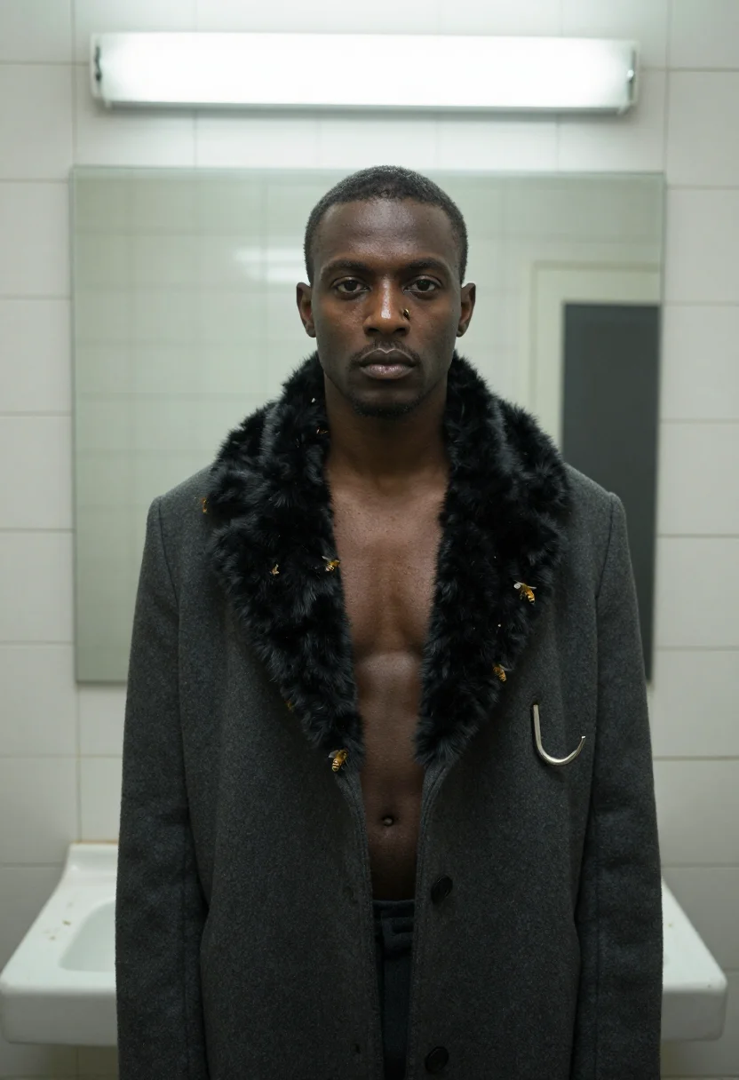 AI candyman sample — portrait of a man, head-and-shoulders portrait of a man of A