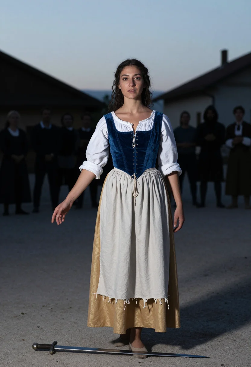 AI carlotta grisi giselle sample — portrait of a woman, half-length portrait of a woman of Nort