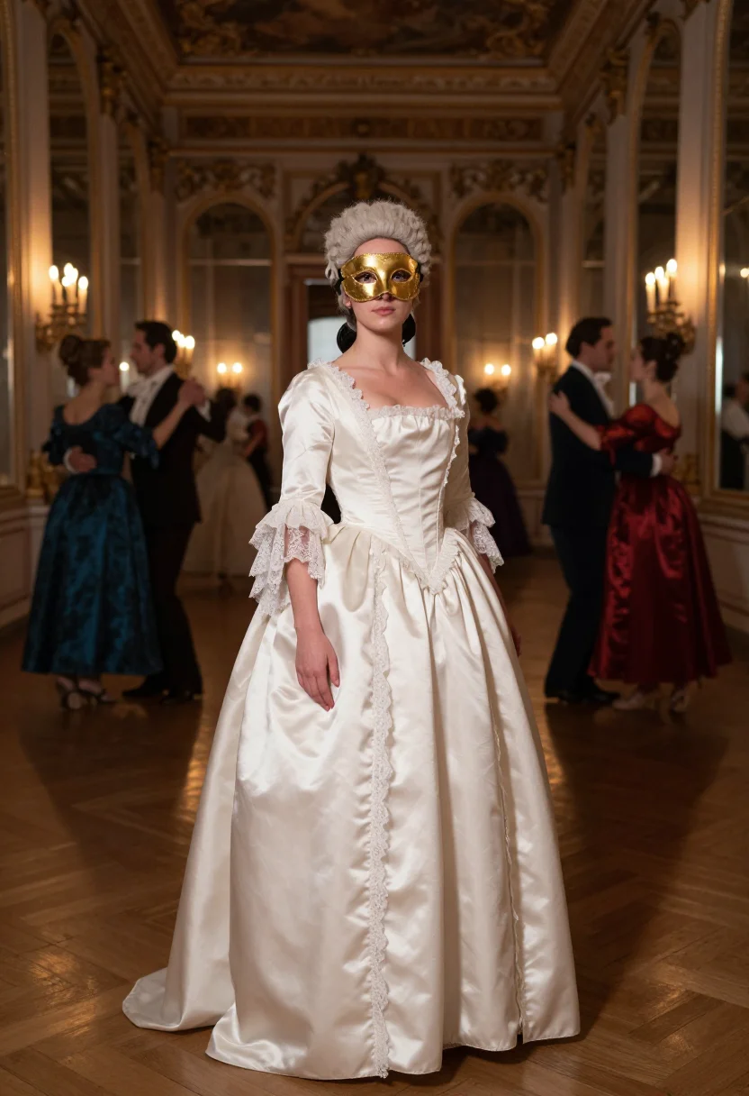 AI carnevale venezia sample — portrait of a woman, full-length portrait of a Western-Europ